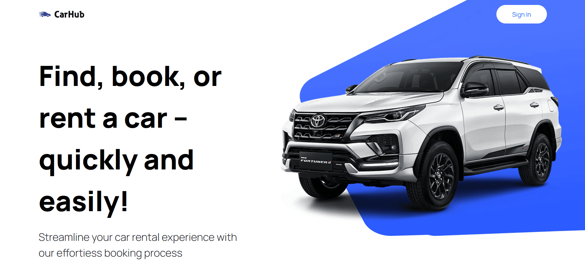 Car Showcase Project