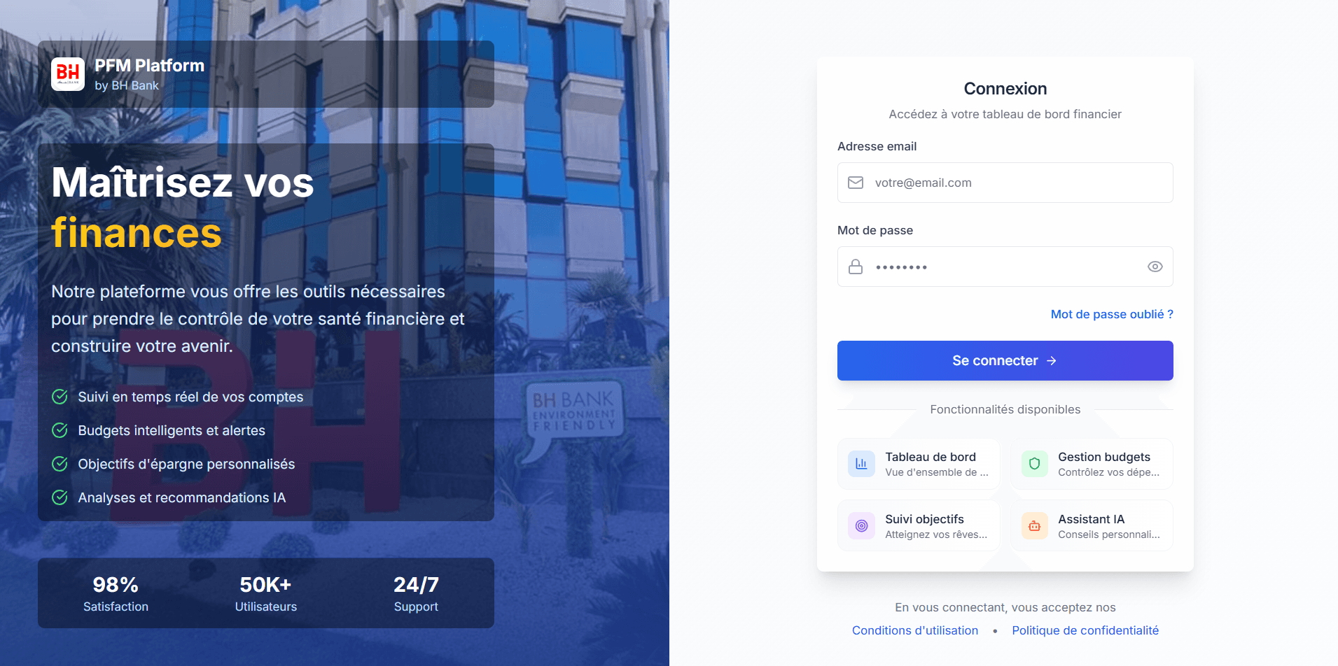 PFM Platform - AI Financial Advisor